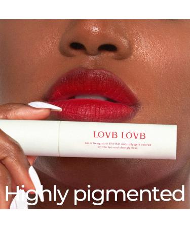 LOVB Color Fixing Stain Tint 0.17 oz - 04 Soft Milktea | Blur Velvet | Lightweight & Smudge-Resistant Formula - Buy Online on GoSupps.com