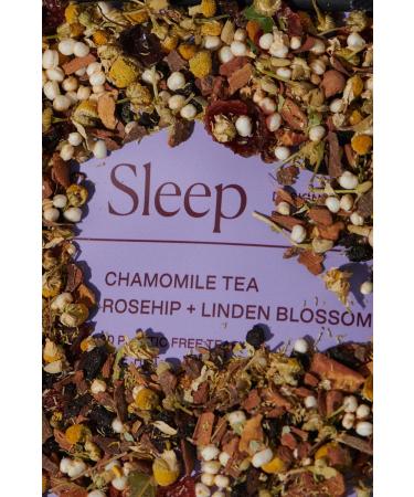 Mission Sleep | Herbal Teabags with Chamomile & Linden Blossom | Pyramid Tea Bags (30 Teabags) 1 count (Pack of 30) - Buy Online on GoSupps.com