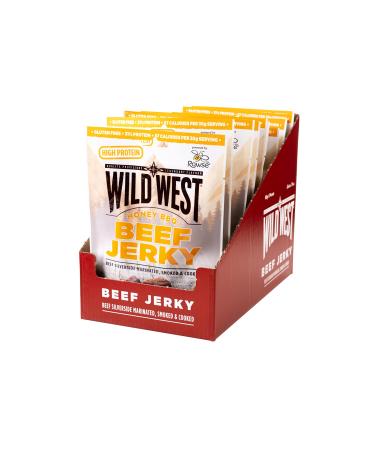 Wild West Honey BBQ Beef Jerky 12 x 60g