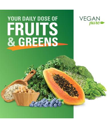 Vegan Pure Organic Protein & Greens (Vanilla) - Buy Online on GoSupps.com