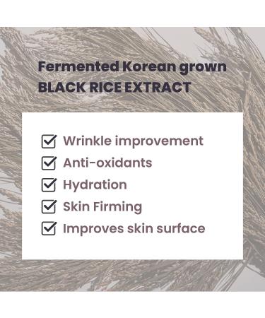 Haruharu Wonder Black Rice Hyaluronic Anti-Wrinkle Serum 1.6 fl oz - Youthful Skin Boost - Buy Online on GoSupps.com