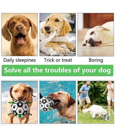 Tiyupa Dog Football - Interactive 15cm Floating Toy Ball with Pump for Small & Medium Dogs | Durable & Fun Outdoor Indoor Play - Buy Online on GoSupps.com