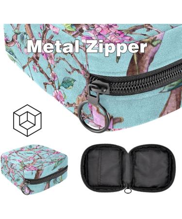 Women's Cherry Pink Flower Binding Bags - Tampon Storage Pockets & Tied Bags for Menstrual Essentials - Buy Online on GoSupps.com