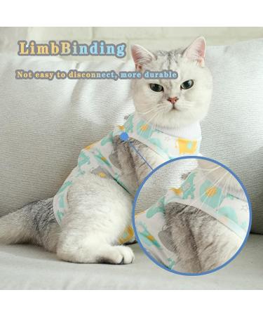 CLLRYBO Katzenbody - Elephant Style Surgical Recovery Suit for Cats | Post-Op Castration Medical Shirt | International Shipping Available - Buy Online on GoSupps.com