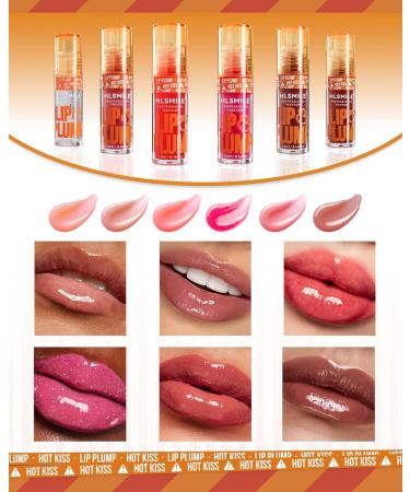 Plumping Lip Gloss - 3 Colors Hydrating Lip Glow Oil Set Pink Clear Lip Tint Stain Glitter Long Lasting Tinted Lip Oil Sparkly Moisturizing Lip Plumper Gloss Make Lip Fuller for Women Makeup -Set B - Buy Online on GoSupps.com
