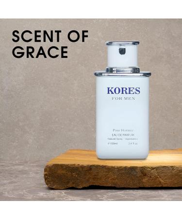 Kores Men's Perfume Sophisticated & Refined Fragrance with Citrus Spicy Notes and Warm Woody Undertones Long Lasting Scent for Elegant Occasions Kores 3.4 Fl Oz (Pack of 1) - Buy Online on GoSupps.com
