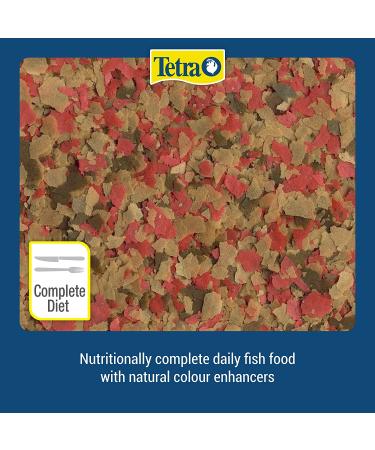 Tetra Goldfish Flakes 2.2 oz - Balanced Diet for Clear Water Formula - Buy Online on GoSupps.com