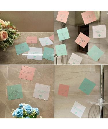Self Care Shower Affirmation Cards Set - Waterproof Positive Manifest for Women | Daily Motivational Quotes for Stress Relief and Empowerment - Easy Stick & Remove | Meditation Aid for Girl Bosses - Buy Online on GoSupps.com