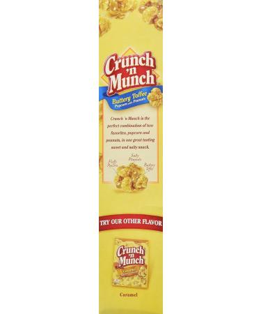 Crunch n Munch Buttery Toffee Popcorn & Peanut Snack 6oz Box (Pack of 3) by Crunch 'n Munch - Buy Online on GoSupps.com