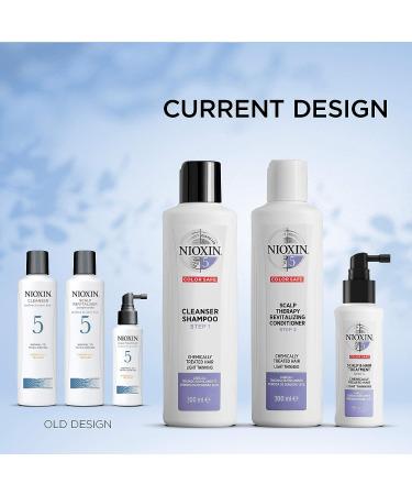 Nioxin System 5 Scalp Cleansing Shampoo with Peppermint Oil - 33.8 fl oz - Dandruff Relief & Hair Breakage Treatment for Dry, Sensitive Scalp - Buy Online on GoSupps.com