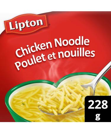 Lipton Dry Soup Mix for a Quick Classic Noodle Soup Chicken Noodle with 25% Less Salt Than Our Original Recipe 228 g 16 Count - Buy Online on GoSupps.com