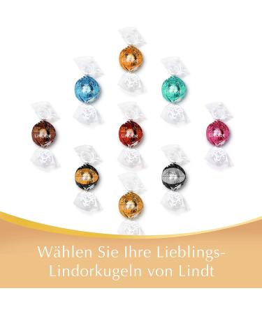 Buy Lindt Lindor Balls Mix 399g | 30 Gourmet Chocolate Balls | Milk White & Dark Chocolate Pralines | Perfect Gift for Chocolate Lovers - Buy Online on GoSupps.com