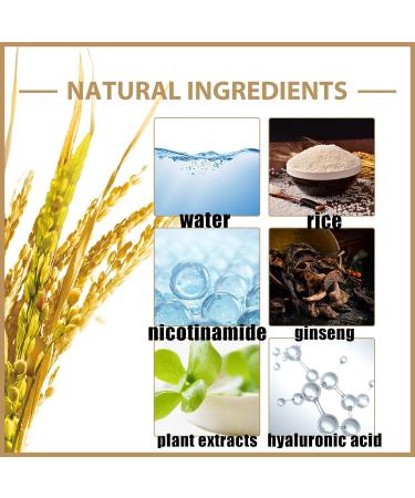 Rice Toner Set - 2PC Natural Face Toner for Pores, Moisturizing & Exfoliating - 150ML Niacinamide Facial Toner - Buy Online on GoSupps.com