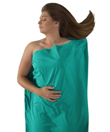 Sea to Summit Expander Travel and Sleeping Bag Liner Rectangular (73x36 Inches) - Sea Foam