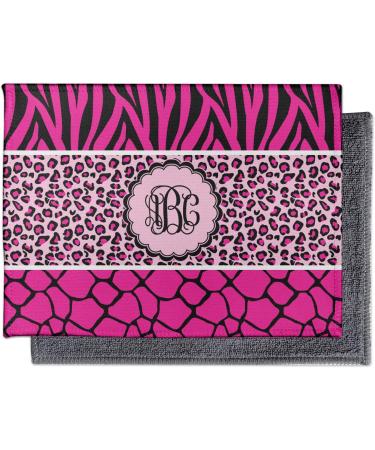 Personalized Triple Animal Print Microfiber Screen Cleaner | YouCustomizeIt - International Shipping Available - Buy Online on GoSupps.com