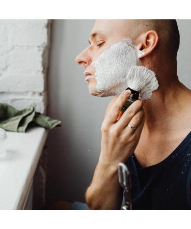 Luxury Men's Grooming Kit - Badger Hair Shaving Brush Glycerin Soap & Funcle Mug | Perfect Gift for Dads & Uncles - Buy Online on GoSupps.com