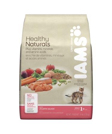 Iams Healthy Naturals Adult with Atlantic Salmon Premium Cat Food 16 Pound 16-Pound