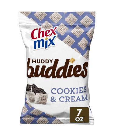 Chex Mix Muddy Buddies, Cookies and Cream, 7 Oz, Pack of 10