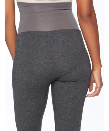 Motherhood Maternity Essential Stretch Leggings | Secret Fit Belly | Charcoal | Size Small - Buy Online on GoSupps.com