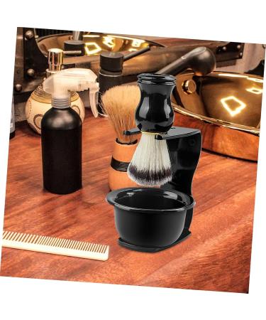 Premium Grooming & Shaving Stand Kit | Razor Brush Holder Soap Bowl Rack & Organizer for Travel - Safety Razor Rack & Shaving Tool Storage - Buy Online on GoSupps.com