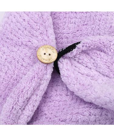 Qchomeee Coral Fleece Hair Dryer Cap | Soft Absorbent Turban for Quick Hair Drying - Ultimate Shower Towel - Buy Online on GoSupps.com