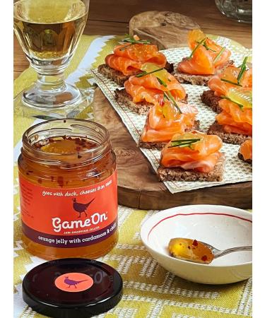 Bay Tree Orange Jelly with Cardamom & Chilli 195g - Spicy Citrus Delight | Pack of 1 - Buy Online on GoSupps.com
