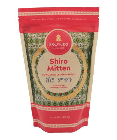 Ethiopian Shiro/Shouro Mitten | Spicy Legume Shimbera (Chickpea) Blend | Processed in and Imported from Ethiopia | NON GMO | Organic | No Preservatives |   (1 Pound) | Make Ethiopian Shiro at home - Buy Online on GoSupps.com