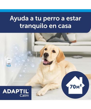 Adaptil Calm - Anti-Stress for Dogs - Home Alone Fear Loud Noises Adoption - 48ml Refill - Buy Online on GoSupps.com