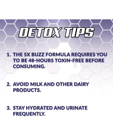 Stinger Detox Buzz 5X Extra Strength Drink - Grape Flavor 8 FL OZ (Pack of 1) - Buy Online on GoSupps.com