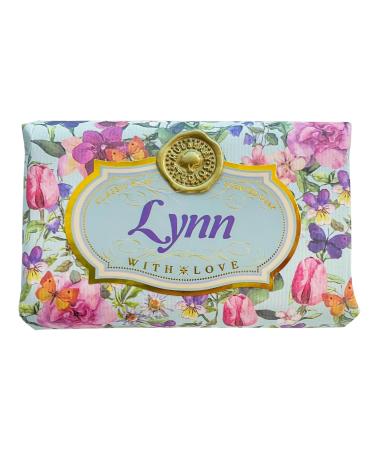 Lucy - Gift Soap Bar For Her Birthday Rose Scent Mum Grandmother Cleanser Lather Present Girl