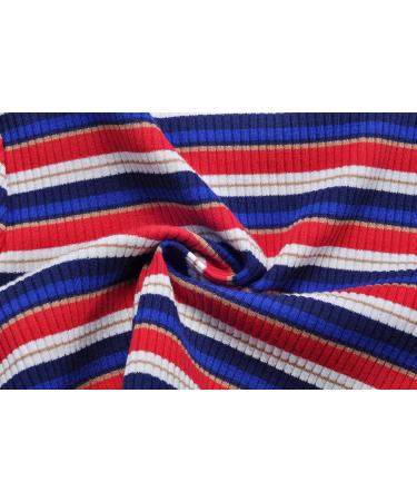 BONNY BILLY Girls Long Sleeve Knitted Cotton Bolero Shrug | Size 10-11 Years | Stripe Red - Buy Online on GoSupps.com