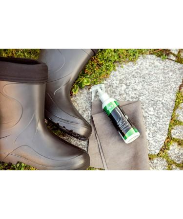 Kaps Welly Boot Cleaner | Wellington Boot and Rubber Footwear Cleaning Spray | UV Protection Boot and Shoe Care 200 ml - 7 fl. oz. - Buy Online on GoSupps.com