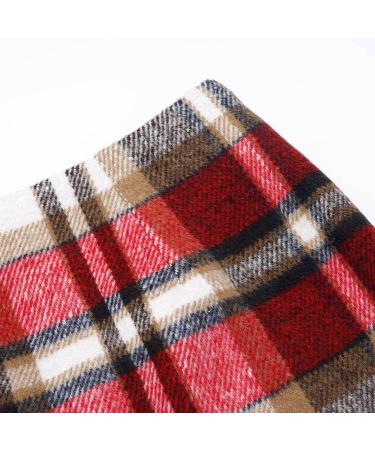 Shop Women's Boho Knee-Length Beach & Winter Skirts | Stylish Light Pants Mini Petticoat & Flowing Designs in Rock Red - Buy Online on GoSupps.com