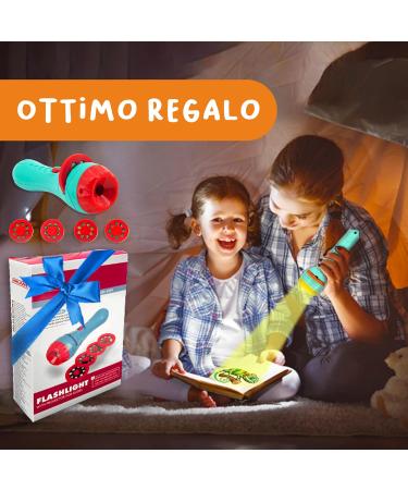 Children's Flashlight Projector with 32 Images | Perfect Gift for Boys & Girls Ages 2-4 | Learning & Fun Toys - Buy Online on GoSupps.com