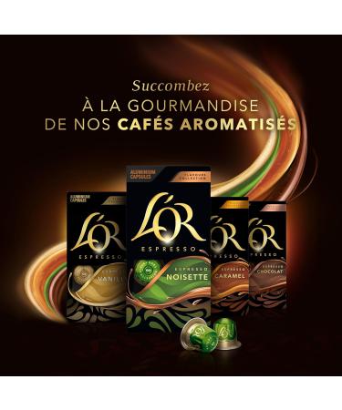 L'Or Espresso Coffee - 100 Splendente Capsules Intensity 7 - Nespresso * Compatible (Pack of 10 x 10) - Buy Online on GoSupps.com