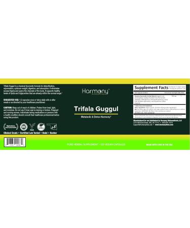 Trifala Guggul - Ayurvedic Metabolic and Detox Supplement - Buy Online on GoSupps.com