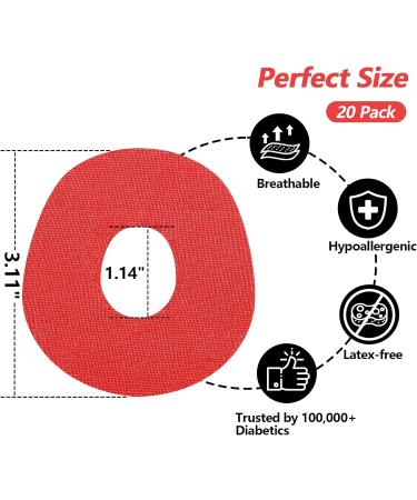 Shop G7 Adhesive Waterproof Overpatch - Premium CGM Tape (Hypoallergenic Latex-Free 10-Day Long Stay) | Multi-Colored G7 Accessories - Buy Online on GoSupps.com