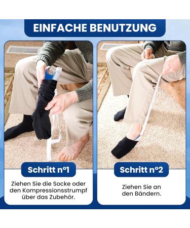 XL Compression Tights for Swollen Feet | Special Stockings for Seniors & Pregnant Women | Large Shoe Sizes in White - Buy Online on GoSupps.com