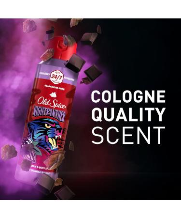 Old Spice NightPanther Body Spray for Men 5.1 Oz (Pack of 3) Nightpanther 5.1 Ounce (Pack of 3) - Buy Online on GoSupps.com