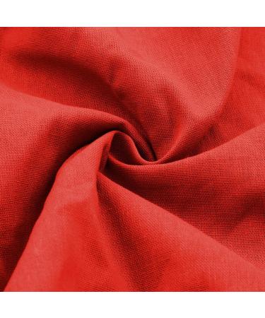 Women's 2024 Floral Embroidered Dress V-Neck Short Sleeve Bow Tie Swing Flowy A-Line Long Midi Maxi Long Sun Dress 1937-zayeh-5-red XL - Buy Online on GoSupps.com