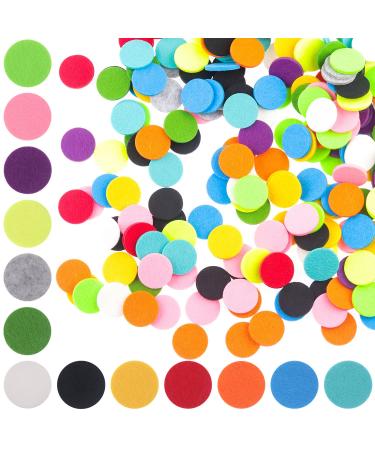 ZDNT 260 pieces aromatherapy essential diffuser 30mm essential oil diffuser replacement aftert fill pads aromatherapy diffuser oil for diffuser fragrance diffuser 20 colors accessories after filling pads - Buy Online on GoSupps.com