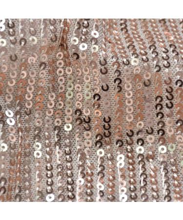 Duohropke High Waist Sequin Pants for Women - Elegant Glitter Party Pants with Elastic Band | Stylish & Comfortable Loose Long Trousers in Gold - Buy Online on GoSupps.com