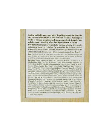 Eminence Organic Snow Mushroom & Reishi Masque 2 oz - Hydrating Face Mask for All Skin Types | Shop Internationally - Buy Online on GoSupps.com