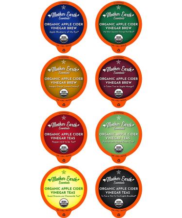 Organic Apple Cider Vinegar Superfood K-Cup Tea Pods - Ginger Lemon Savory - 12 Count - Buy Online on GoSupps.com
