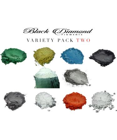 Black Diamond Pigments Variety Pack 2 - 10 Colors | Multipurpose DIY Arts & Crafts Additive for Bath Bombs, Resin, Slime, Epoxy, Soap, Nail Polish - Buy Online on GoSupps.com