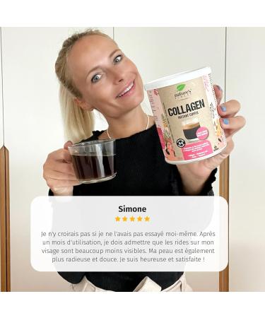 Nature's Finest by Nutrisslim Collagen Coffee avec Acide Hyaluronique Vitamine C et Biotine - Caf Arabica Premium Sans Sucre Ajout D licat et Aromatique - Buy Online on GoSupps.com