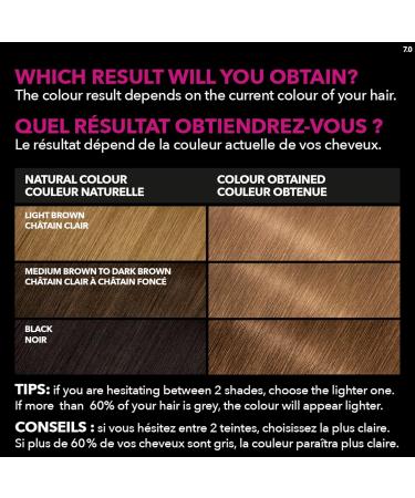 Garnier Olia Permanent Hair Dye Ammonia-Free Hair Color 7.0 Dark Blonde Long-Lasting Hair Shine With 60% Oils 1 Application LIGHT / BLONDE SHADES 7.0 Dark Blonde - Buy Online on GoSupps.com