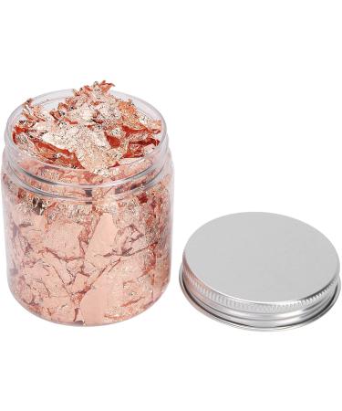 Brrnoo Gilding Flakes Foil Nail Art - Gold Silver & Copper Glitter for DIY Decoration | International Shipping - Buy Online on GoSupps.com