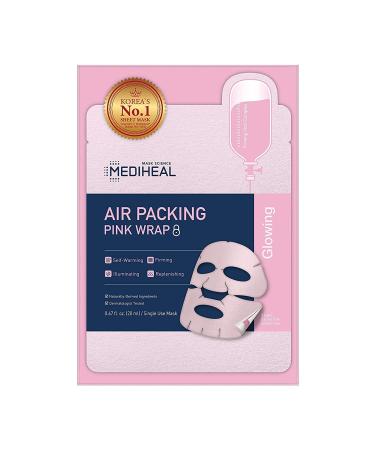 Mediheal Air Packing Pink Wrap Beauty Mask - 5 Sheets (20 ml Each) for Radiant Skin - Buy Online on GoSupps.com