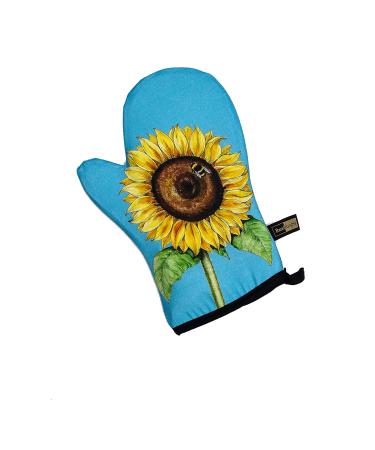 Gauntlet/Oven Mitten - Sunflower